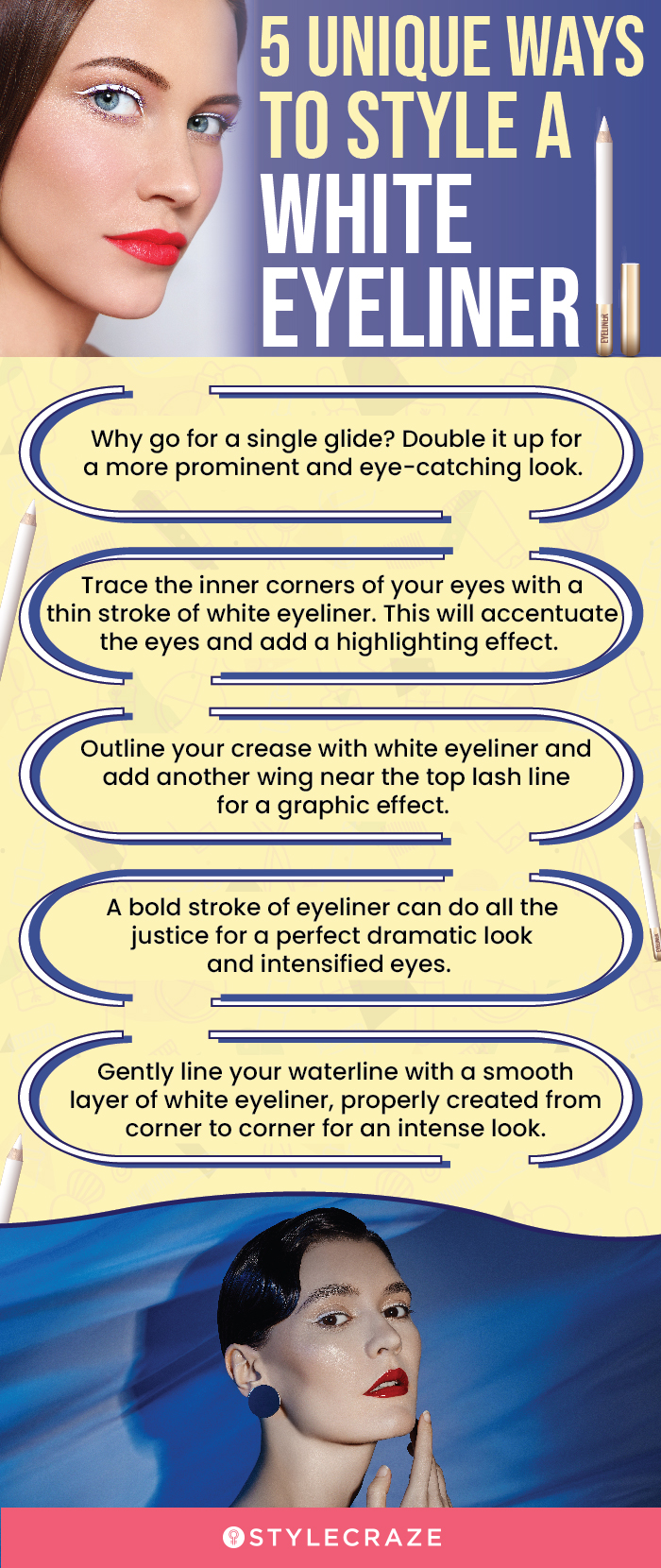 How To Create The Perfect Cat Eye Makeup With A Japanese Eyeliner (infographic)