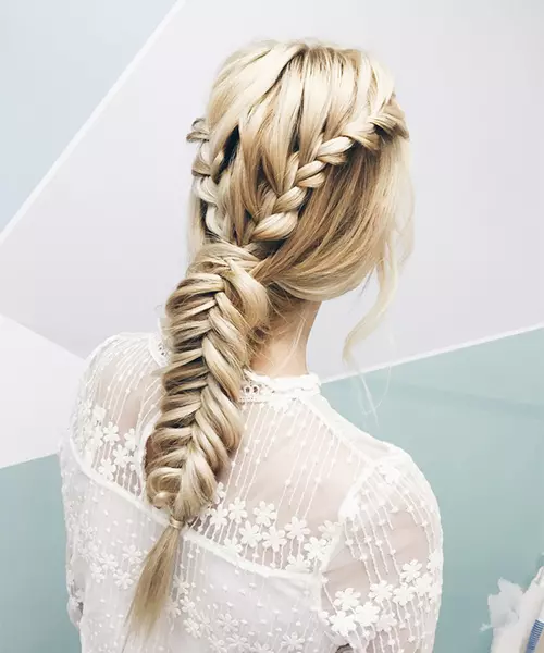 Braided gray locks for all ages