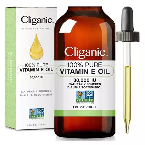 Cliganic 100% Pure Vitamin E Oil