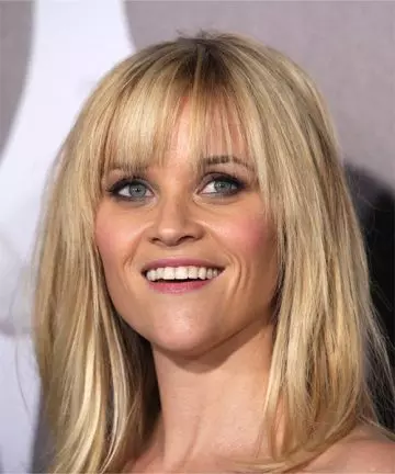 Hairstyle for heart-shaped faces inspired by Reese Witherspoon