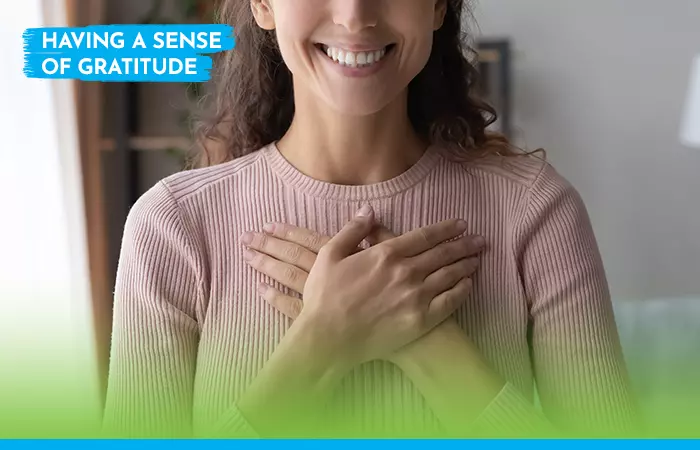 Having A Sense Of Gratitude