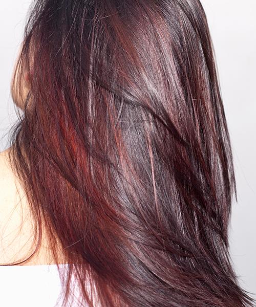Rose brown ombre with a blonde shine