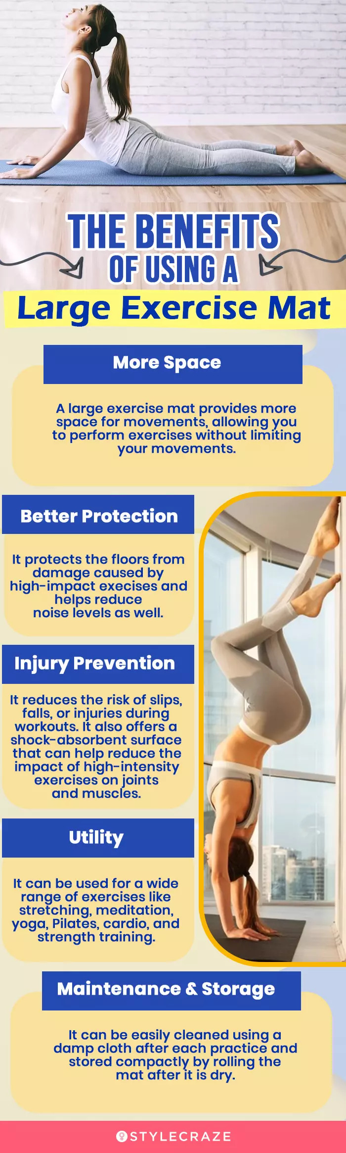 10 Best Large Exercise Mats For Your Workout At Home 2023