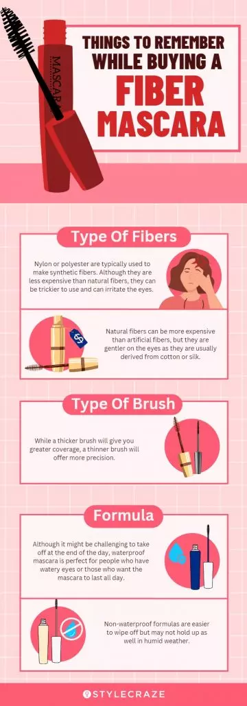 Points To Remember While Buying The Best Fiber Mascaras (infographic)