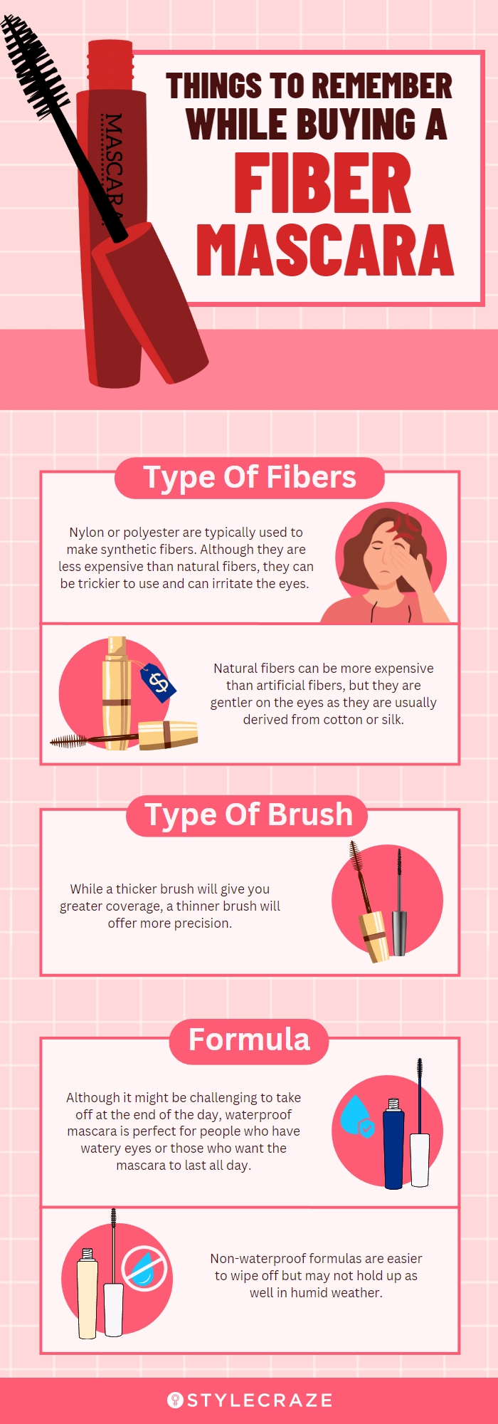 Points To Remember While Buying The Best Fiber Mascaras (infographic)