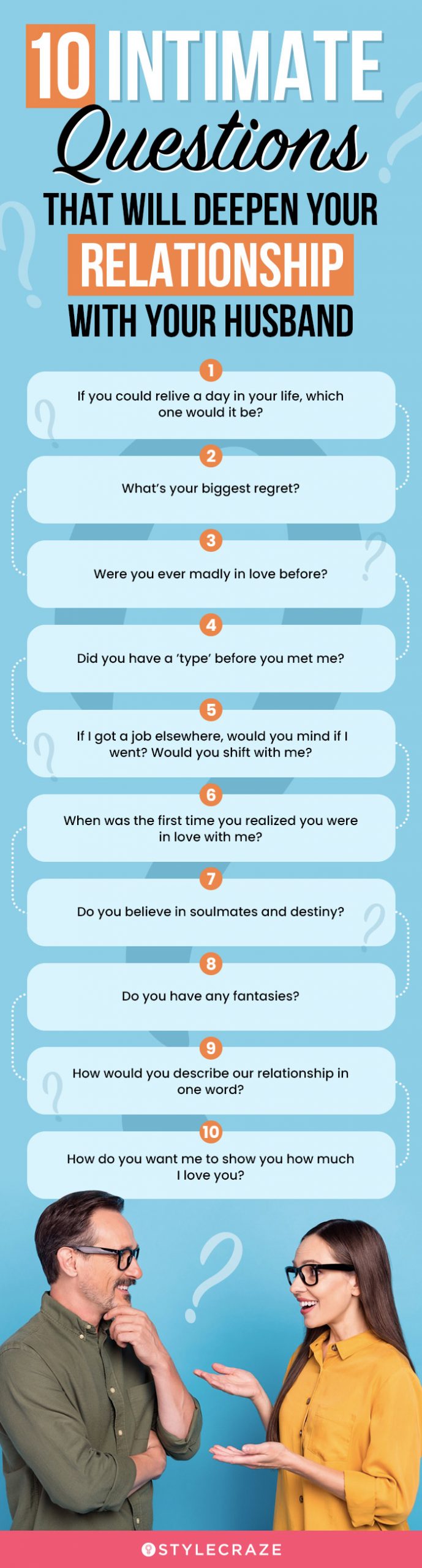 top 10 intimate questions for your husband (infographic)