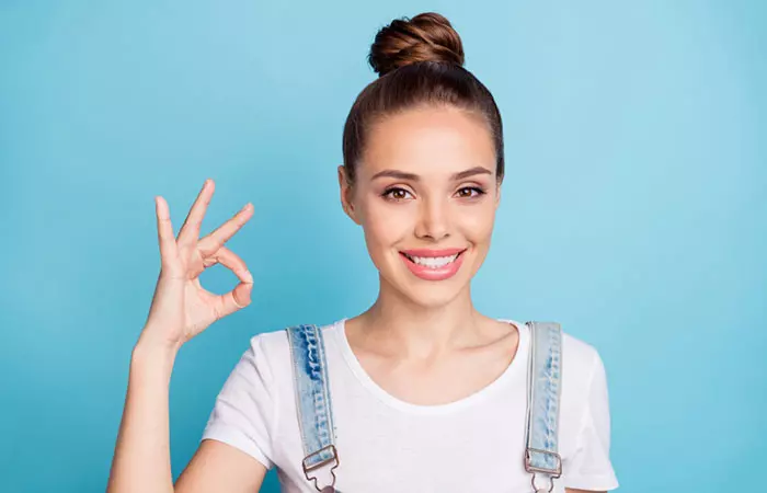 Kylie Jenner top knot hairstyle