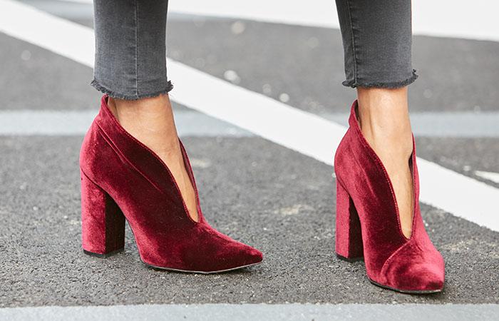 Velvet Shoes
