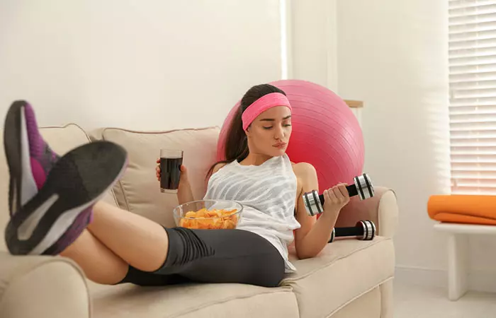 2. Overeating Or Eating Too Close To Your Workout Session