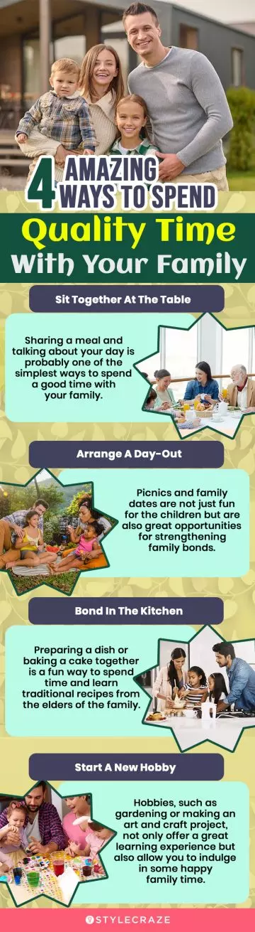 4 amazing ways to spend quality time with your family (infographic)