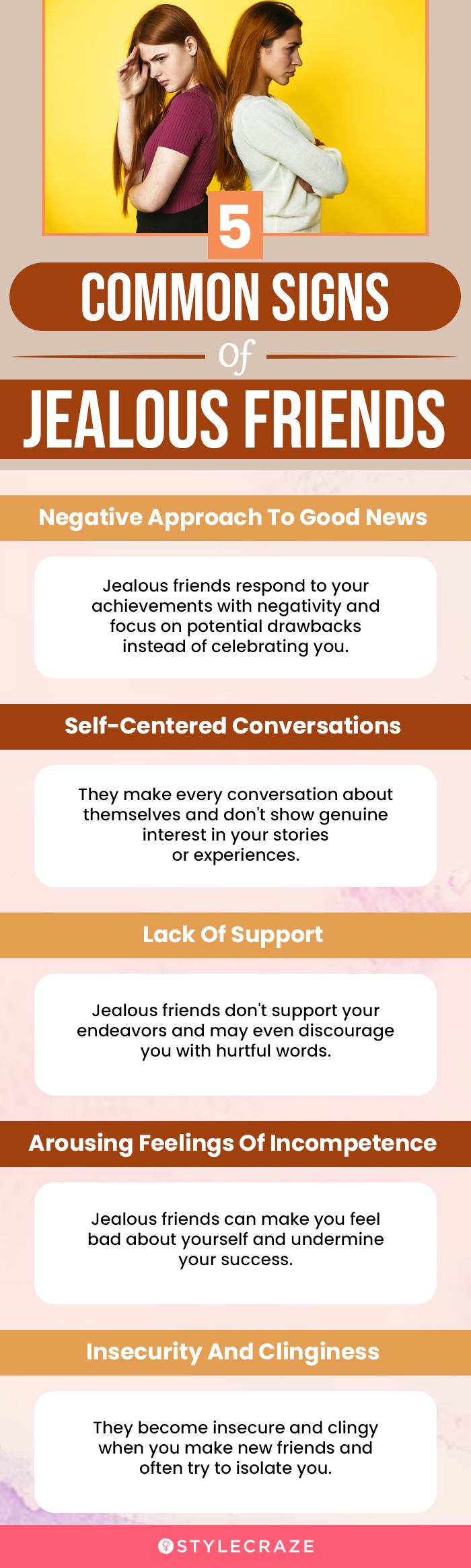 5 common signs of jealous friends(infographic)