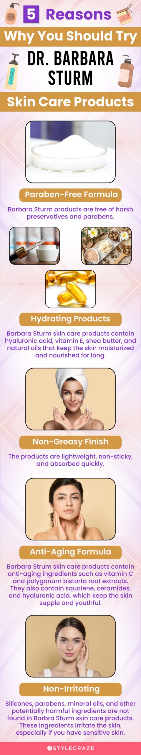 5 Reasons Why You Should Try Dr. Barbara Sturm Skin Care Products (infographic)