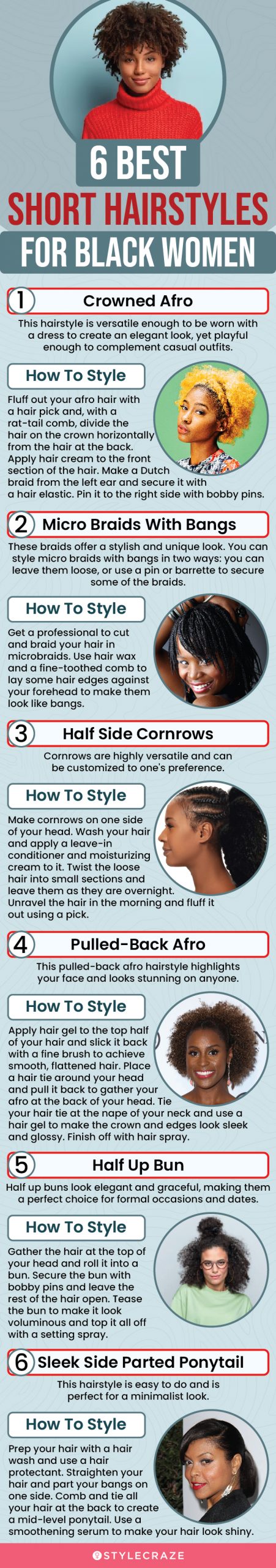 14 EASY HAIRSTYLES FOR SHORT NATURAL HAIR ON BLACK WOMEN