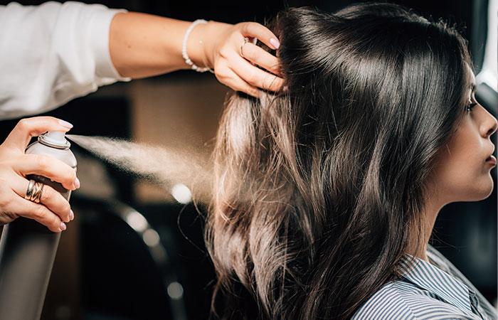 Alcohol-Based Hairspray