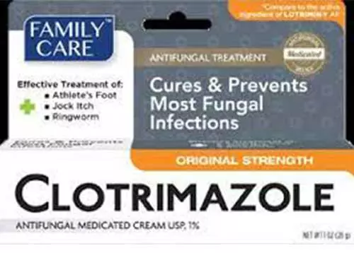 Family Care Clotrimazole Anti-Fungal Medicated Cream