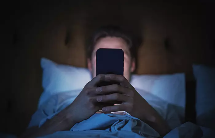 Scrolling Through Your Phone For Hours At Night