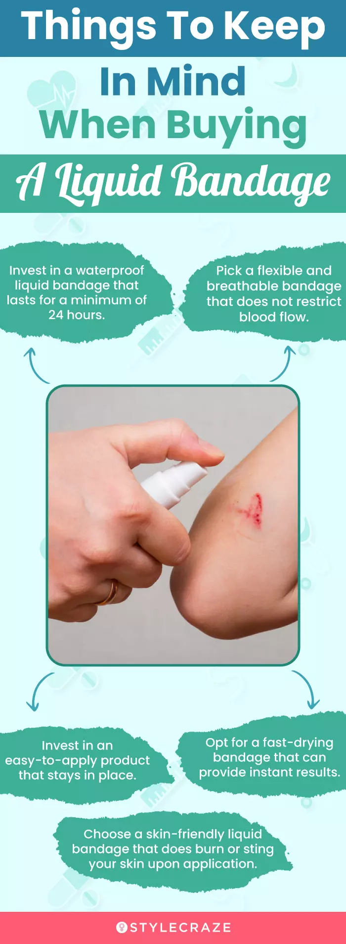 Things To Keep In Mind When Buying A Liquid Bandage (infographic)