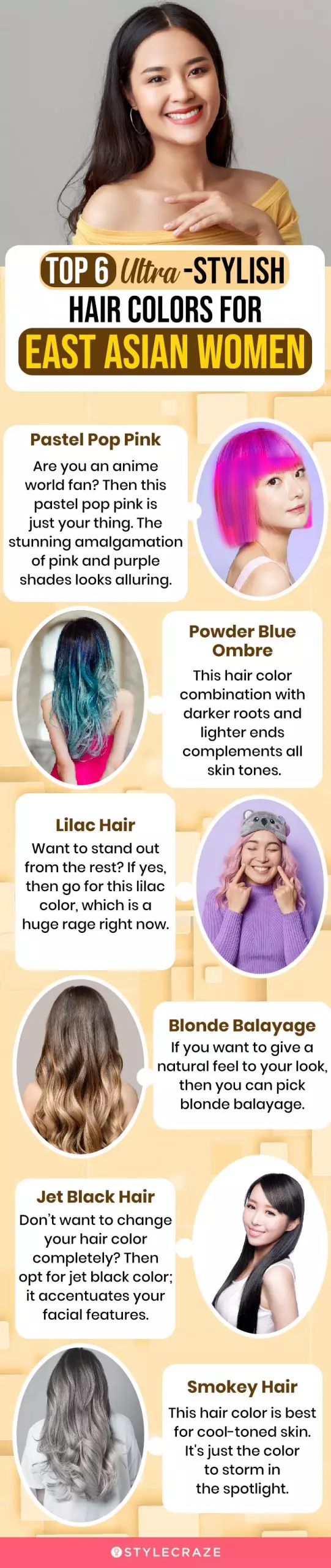 30 Stunning Hair Colors For East Asian Ladies