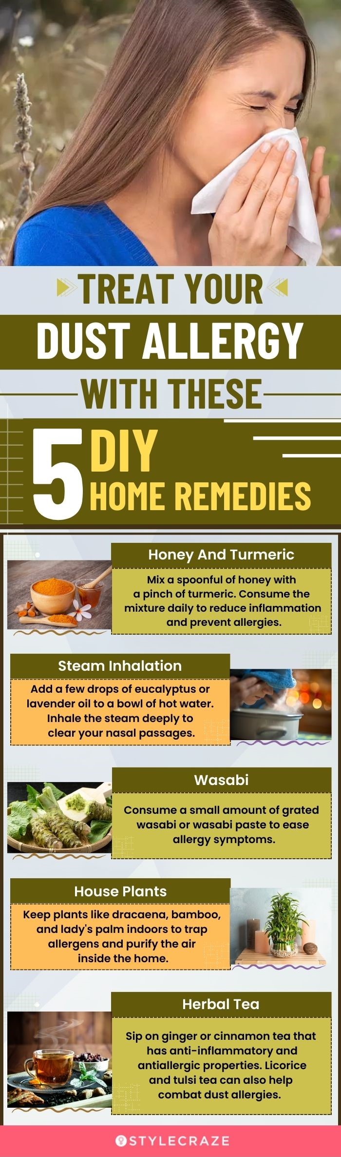treat your dust allergy with these 5 diy home remedies (infographic)