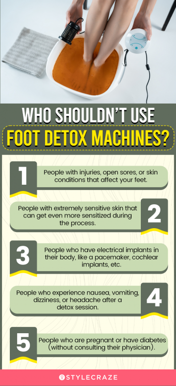 Who Shouldn’t Use Foot Detox Machines? (infographic)