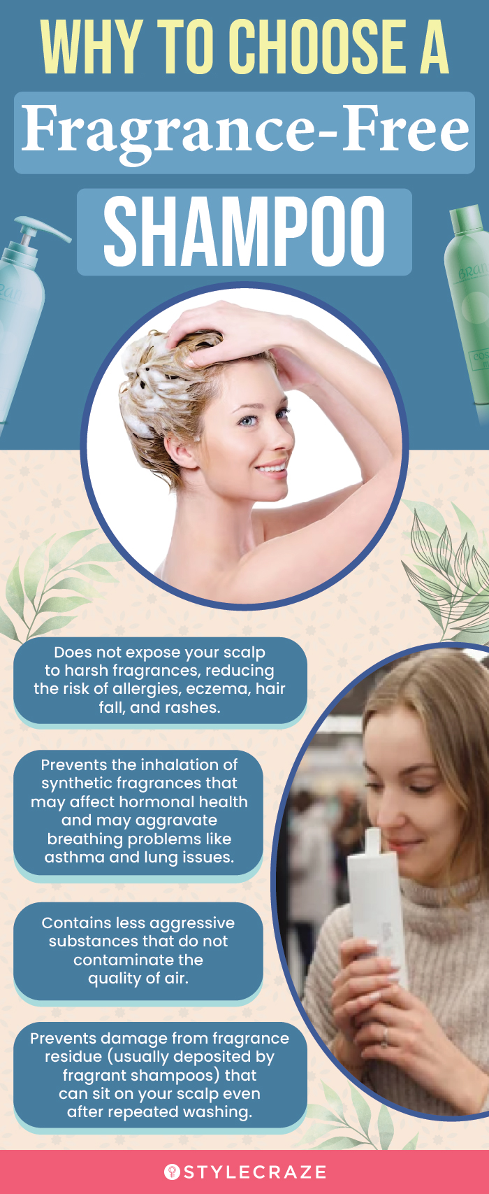 Why To Choose A Fragrance-Free Shampoo (infographic)