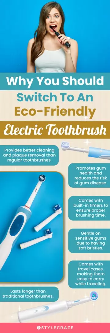 Why You Should Switch To An Eco-Friendly Electric Toothbrush (infographic)