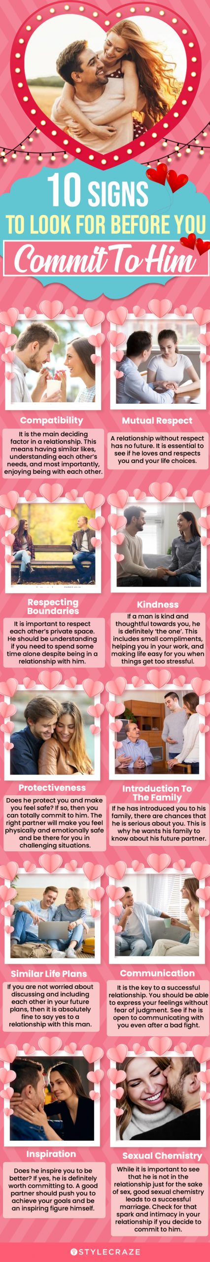 10 Signs To Look For Before You Commit To Him (infographic)