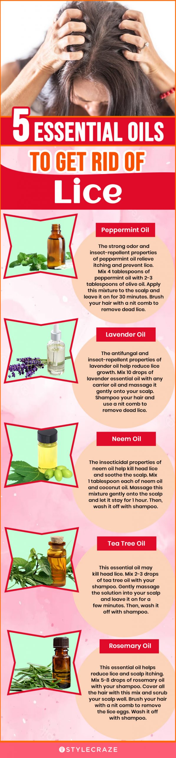 5 essential oils to help prevent lice (infographic)
