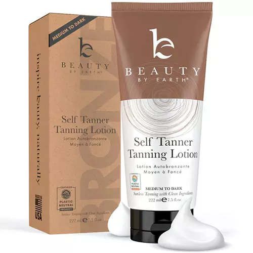 Beauty by Earth Self Tanner Tanning Lotion