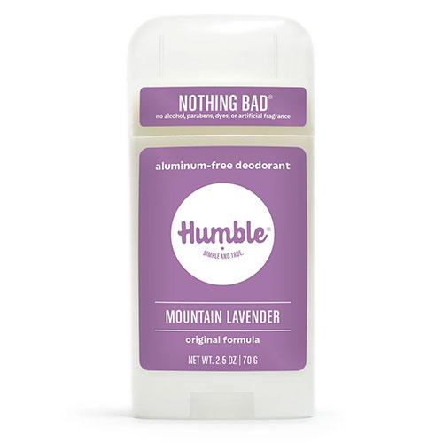 Humble Brand’s All Natural Aluminum Free Deodorant Stick- Mountain Lavender