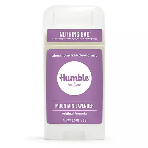Humble Brand’s All Natural Aluminum Free Deodorant Stick- Mountain Lavender