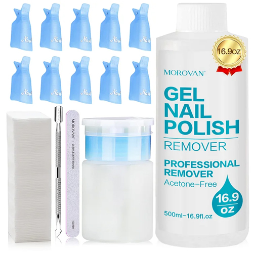 Morovan Gel Nail Polish Remover Kit