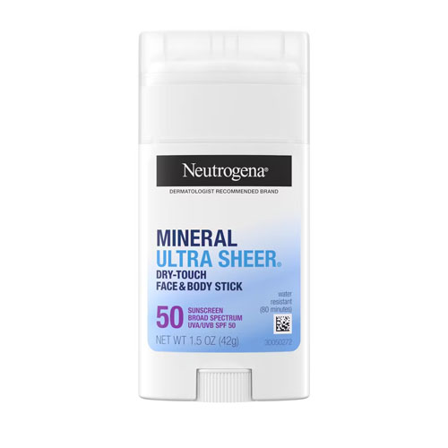 Neutrogena Mineral Ultra Sheer Dry-Touch Face & Body Stick