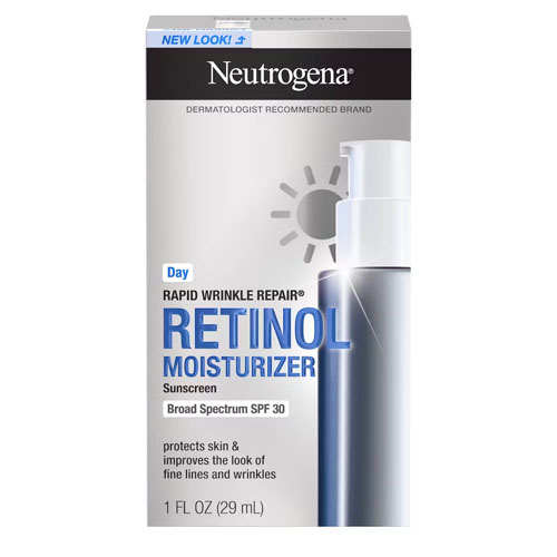 Neutrogena Rapid Wrinkle Repair Retinol Daily Face Moisturizer Sunscreen