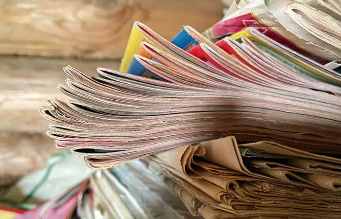 Old Magazines And Books