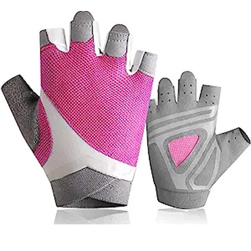 Pink Rowing Gloves