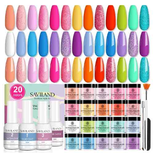 Saviland Dip Powder Nail Kit