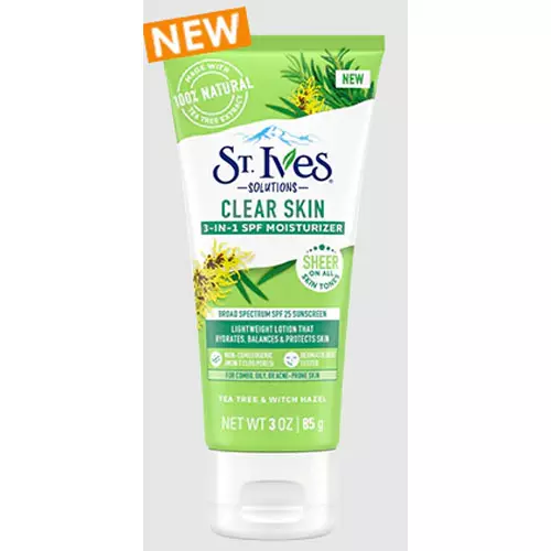 St. Ives Solutions 3-in-1 SPF 25 Moisturizer