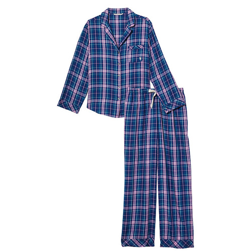 Victoria's Secret Flannel PJ Pajama Set