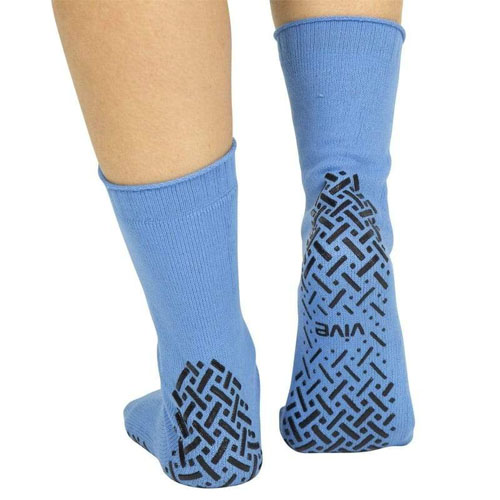 Gripjoy Fuzzy Grip Socks - Winter Slipper Socks with Grippers for Men and  Women - Non-skid - Hospital Footies - Slip-resistant Footwear - Gifts for
