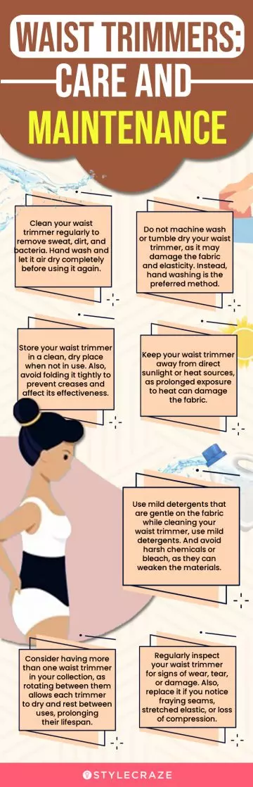 Waist Trimmer Care and Maintenance: 7 Essential Tips (infographic)