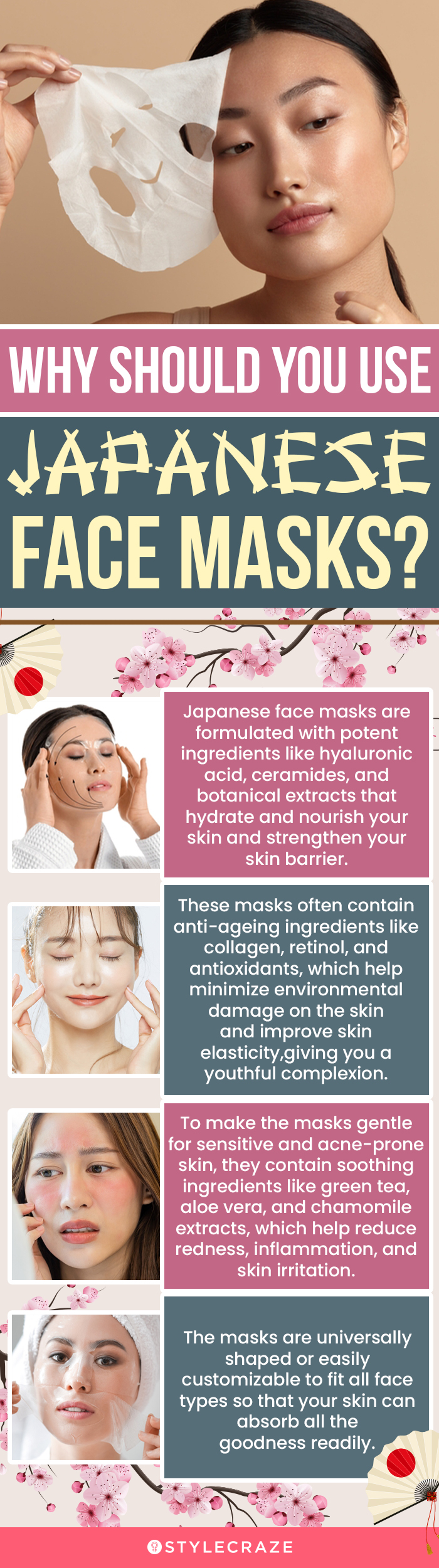 Why Should You Use Japanese Face Masks? (infographic)