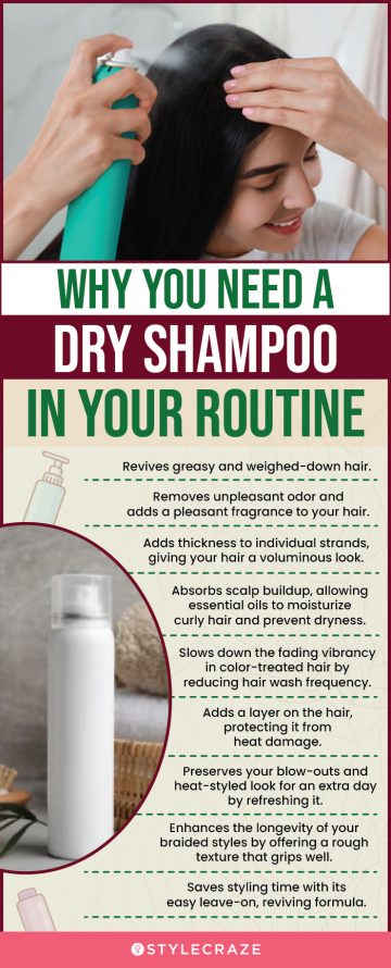 Why You Need A Dry Shampoo In Your Routine (infographic)