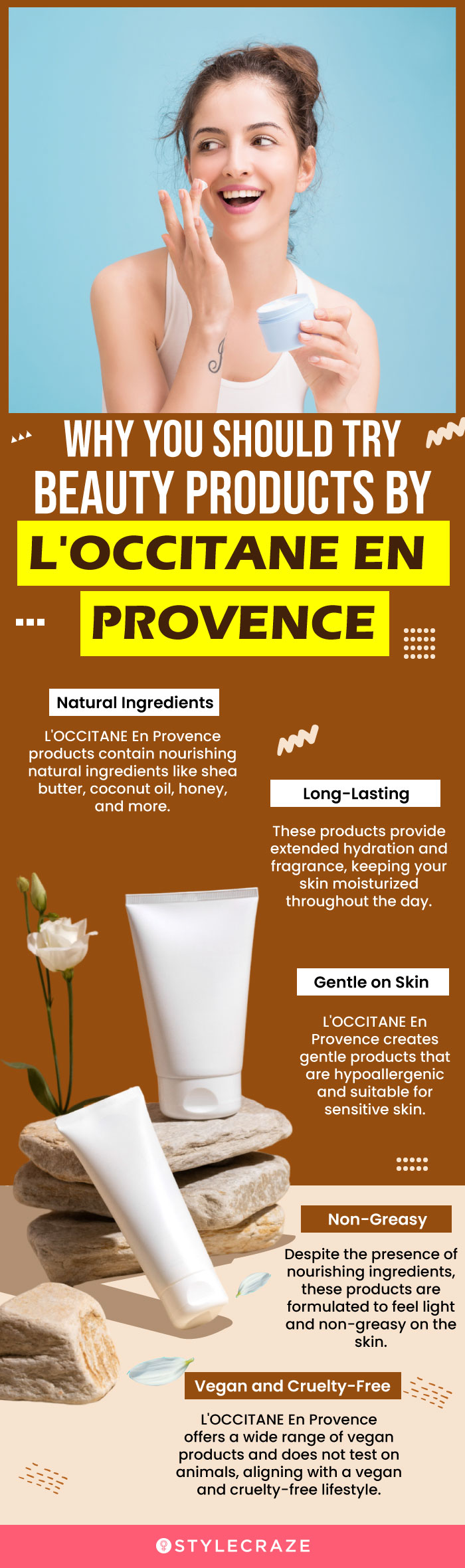 Why You Should Try Beauty Products by L'OCCITANE En Provence (infographic)