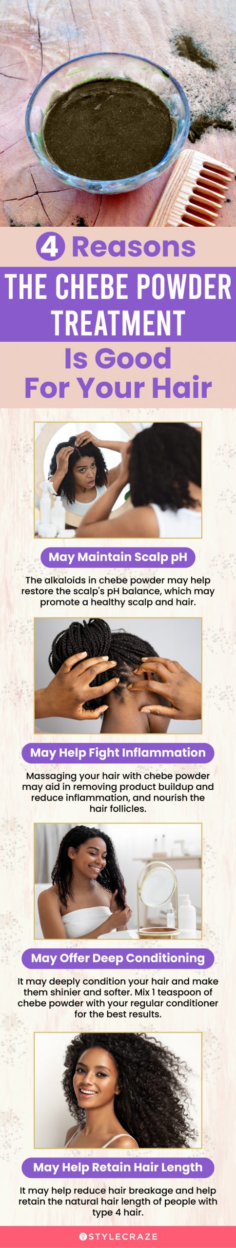 4 reasons the chebe powder treatment is good for your hair (infographic)