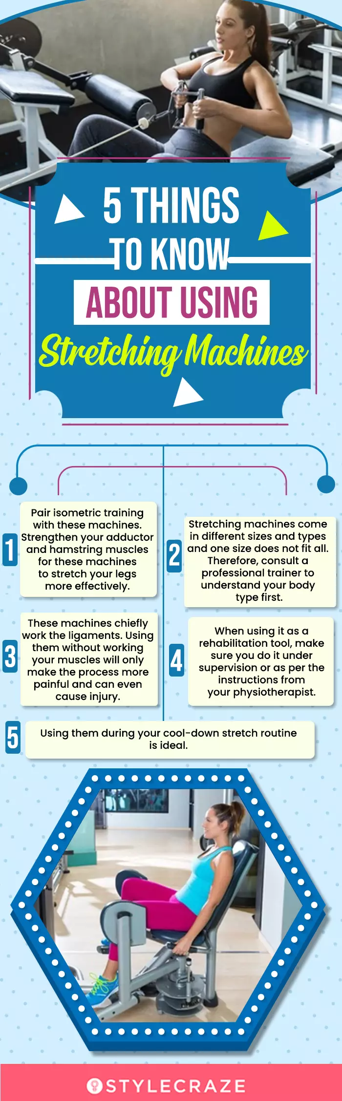 5 Things To Know About Using Stretching Machines (infographic)