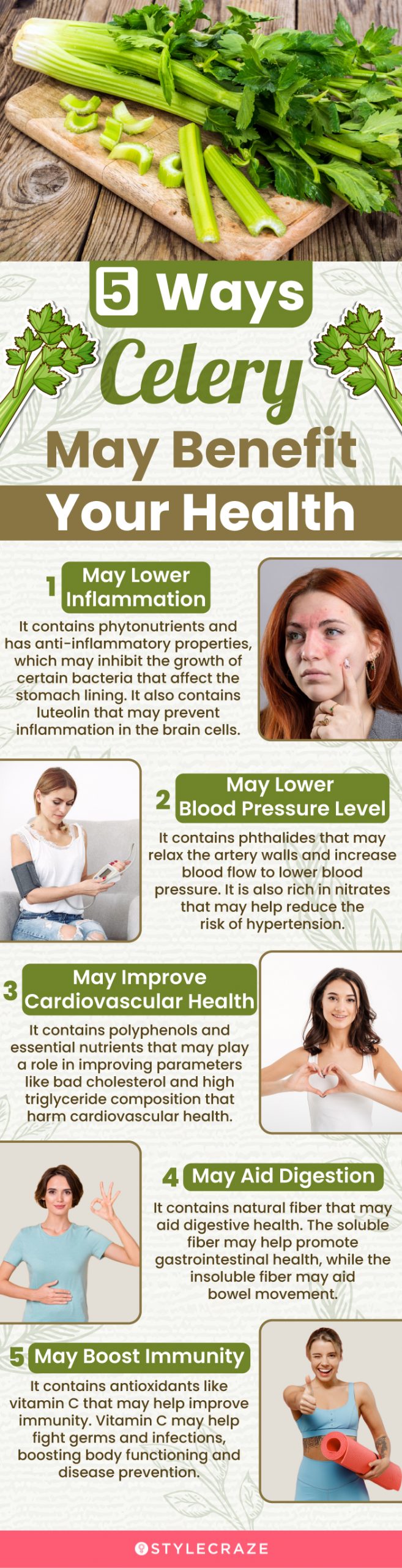 5 ways celery may benefit your health (infographic)