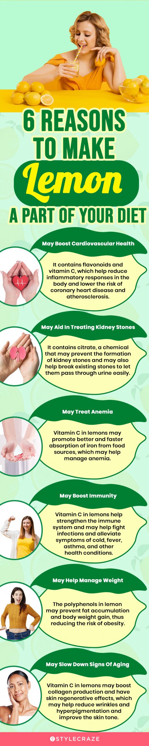 6 reasons to make lemon a part of your diet (infographic)