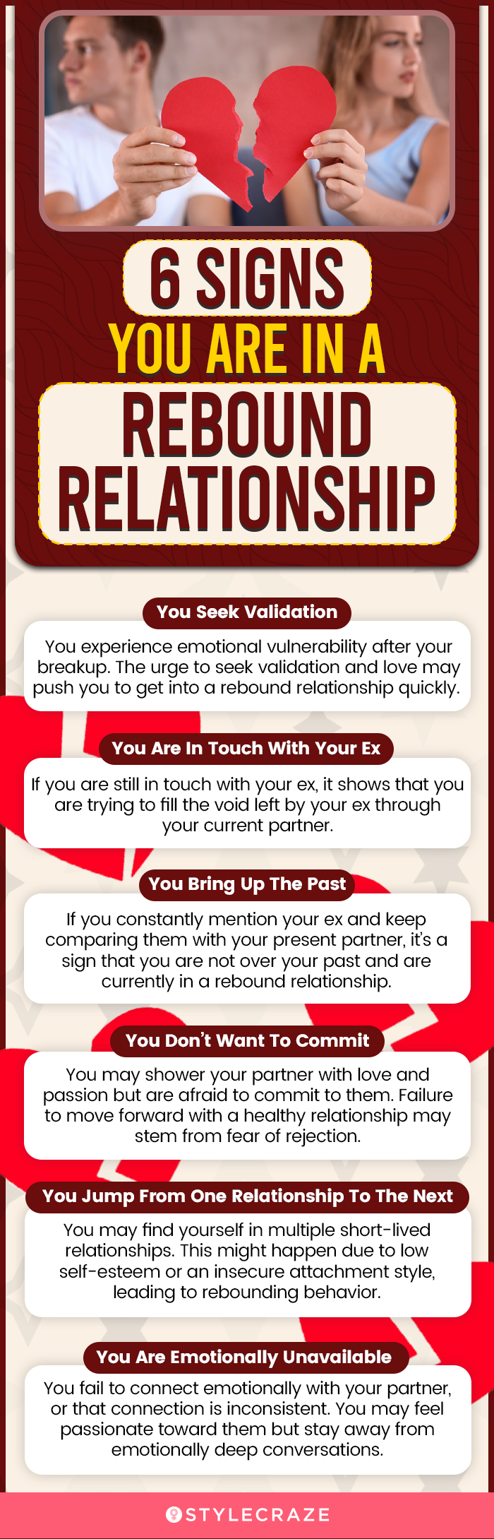 6 signs you are in a rebound relationship (infographic)
