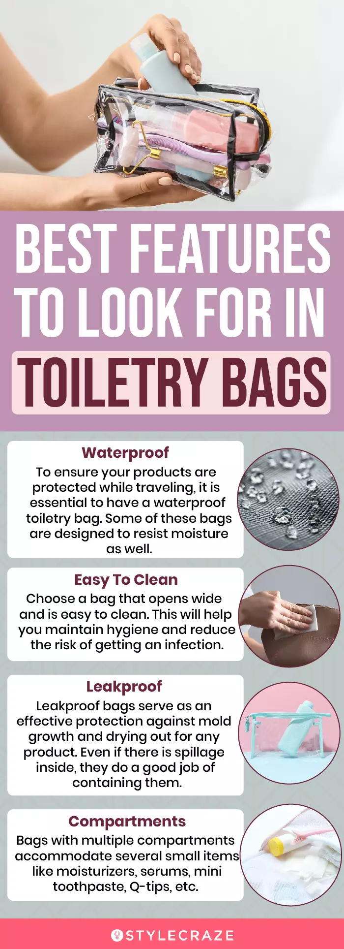 Best Properties To Look For In Toiletry Bags (infographic)